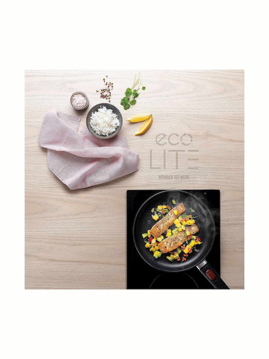 Woll Eco Lite Wok din Aluminiu Turnat cu Strat Antiaderent 30cm