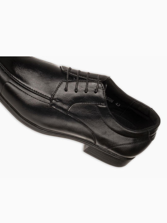 Cockers Men's Leather Casual Shoes Black