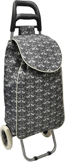 Shopping Trolley Gray 95x95x95cm