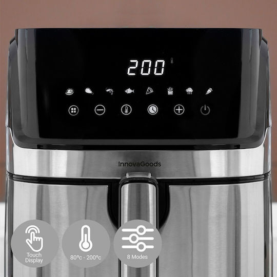 InnovaGoods Fryinn Pro 5500 Air Fryer 5.5lt Black