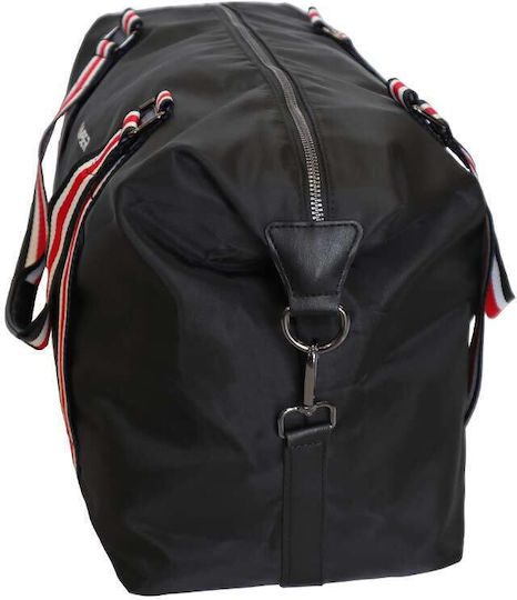 Amber Geantă de voiaj 33lt Negru Textil L45xW20xH36cm