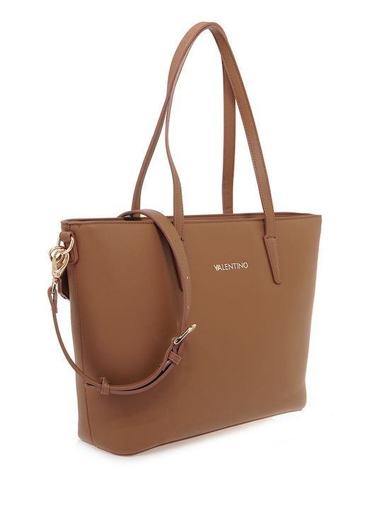 Valentino Bags Damen Tasche Shopper Schulter Tabac Braun