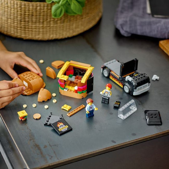 LEGO City Камион За Бургери За 5+ Години