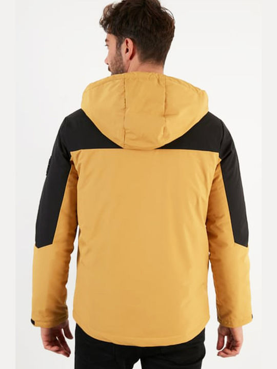 Jack & Jones Herren Winter Jacke Lässig Braun