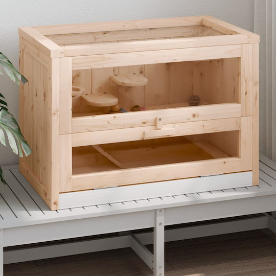 vidaXL Rodent Cage 60x35.5x42cm