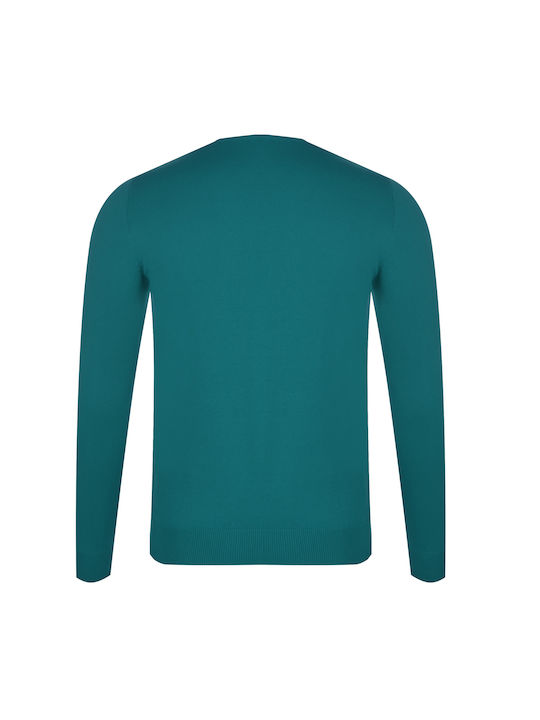 U.S. Polo Assn. Assn Men's Long Sleeve Sweater Polo Petrol