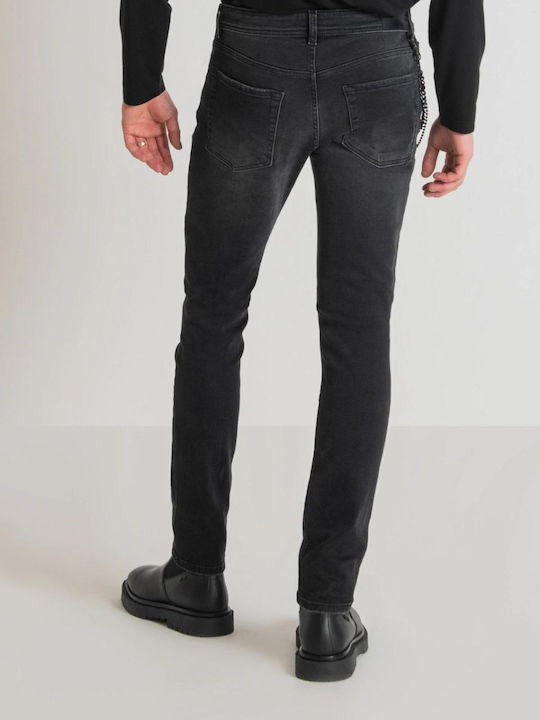 Antony Morato Pantaloni de Bărbați din Jean în Linie Tapered Black