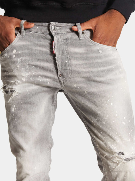 Dsquared2 Skater Men's Jeans Pants Light Grey