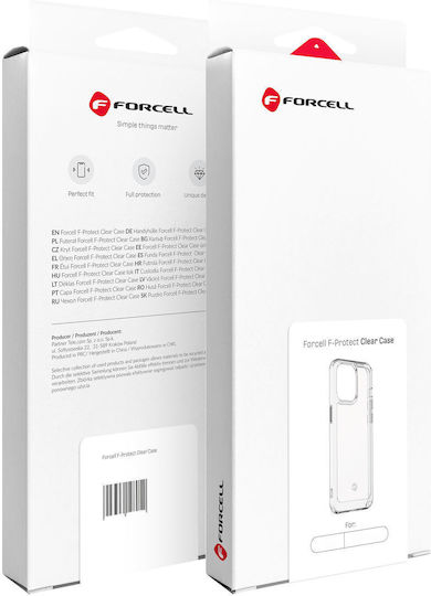 Forcell Back Cover Πλαστικό Διάφανο (Honor X7a)