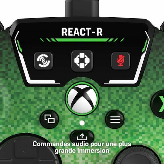 Turtle Beach REACT-R Wired Gamepad for PC / Xbox One / Xbox Series Green