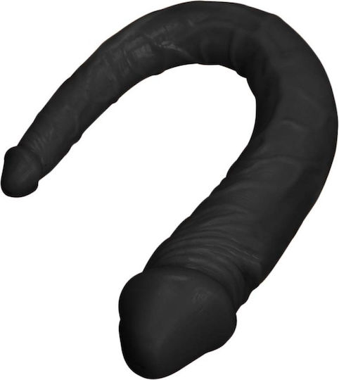 STD Διπλό Dildo Μαύρο 38cm