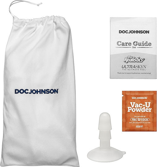 Doc Johnson Alex Jones Ρεαλιστικό Dildo με Όρχεις Flesh
