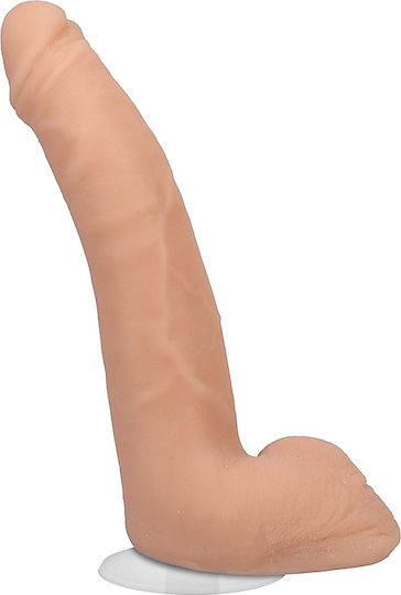 Doc Johnson Quinton James Ρεαλιστικό Dildo με Όρχεις Flesh