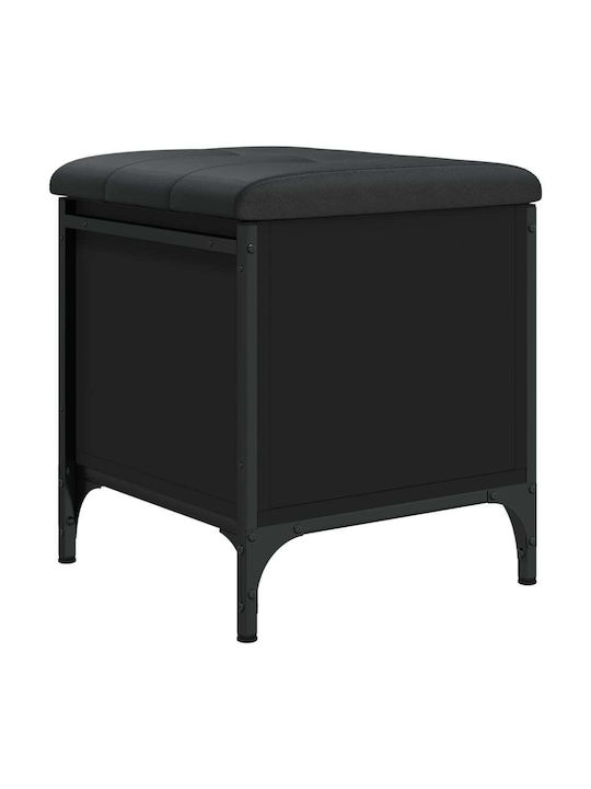 Mobilier de hol cu dulap pentru pantofi și bancă Negru 42x42x45buc