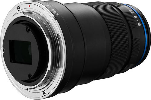 Laowa Crop Φωτογραφικός Φακός 25mm F2.8 2.5-5x Ultra Macro / Wide Angle για Canon RF Mount Μαύρος