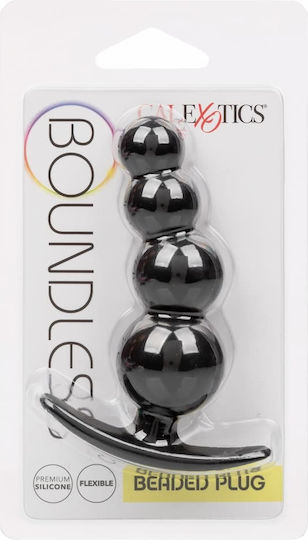 Calexotics Boundless Beaded Πρωκτική Σφήνα Μαύρη 9cm