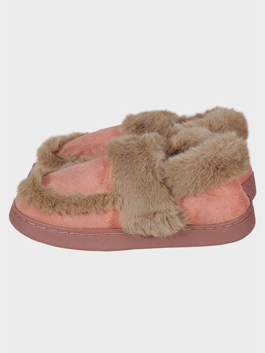 G Secret Closed Women's Slippers in Pink color