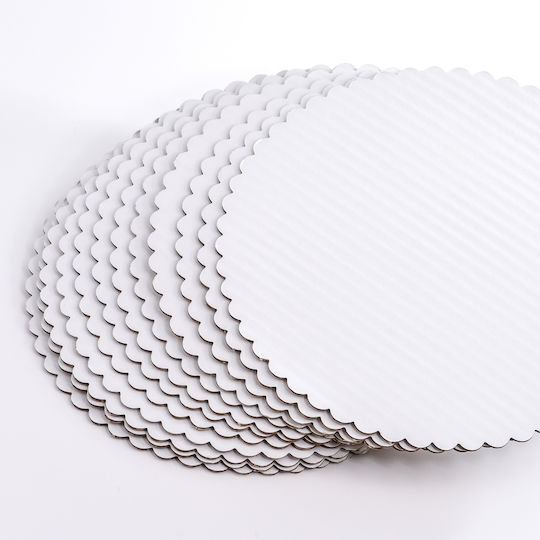 Veiras Tortenständer Papier 20x20cm DIAMETER-20 5pcs