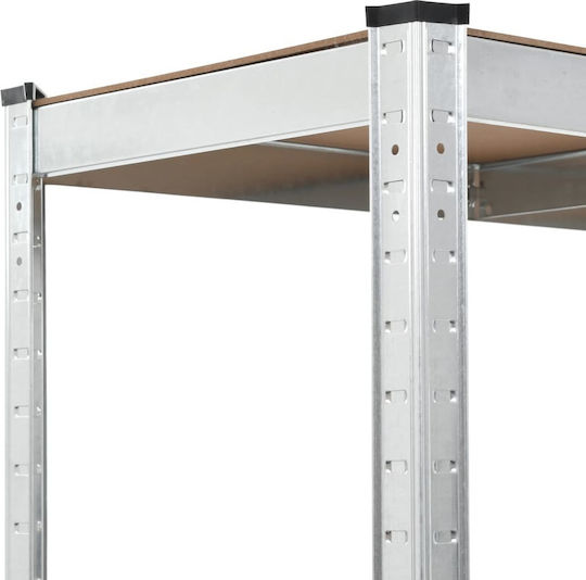 Dexion Regal 90x40x180cm mit 5 Regalen Gesamtbelastbarkeit 437,5kg