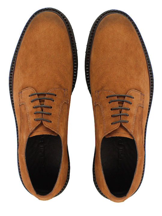 Men's Leather Moccasins Tabac Brown