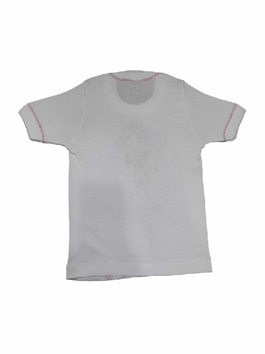 Bozer Kids' Undershirt Short-sleeved White