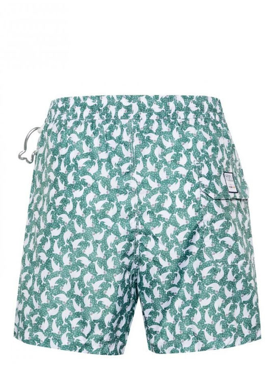 Fedeli Men's Swimwear Shorts Green