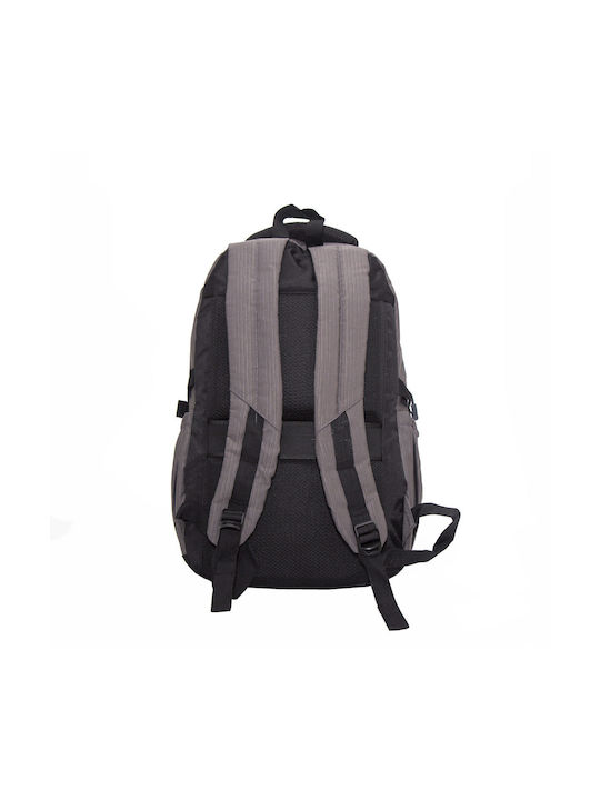 Juxianzi Men's Fabric Backpack Gray