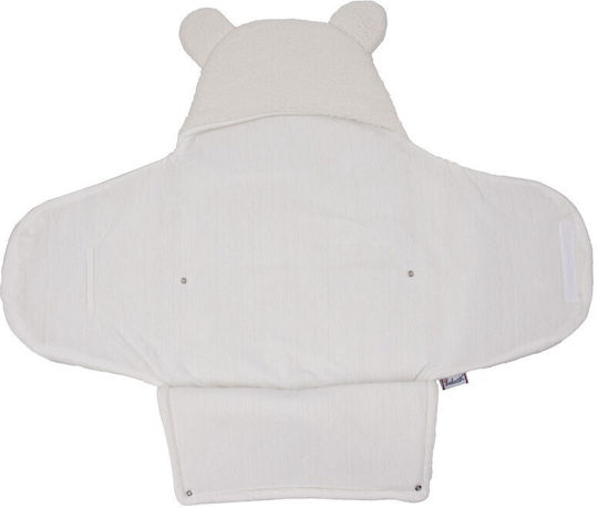 Kamtex Baby Winter Deckenschlafsack Ecru