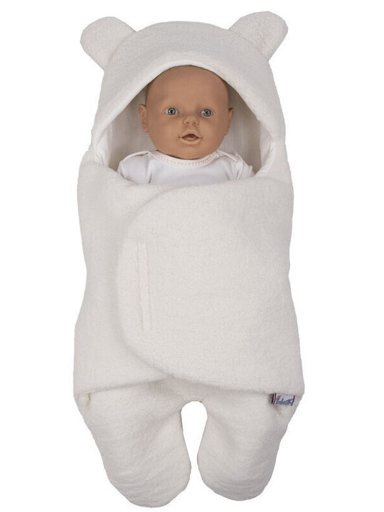 Kamtex Baby Winter Deckenschlafsack Ecru