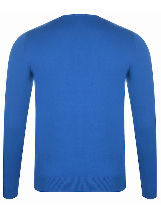 U.S. Polo Assn. Assn Men's Long Sleeve Sweater Polo Royal Blue