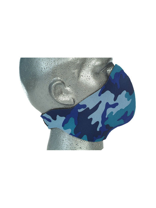 Bandero Neoprene Rider Face Mask in Blue Colour Blue Colour