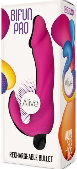 Alive Vibrator Rabbit 14.9cm Pink