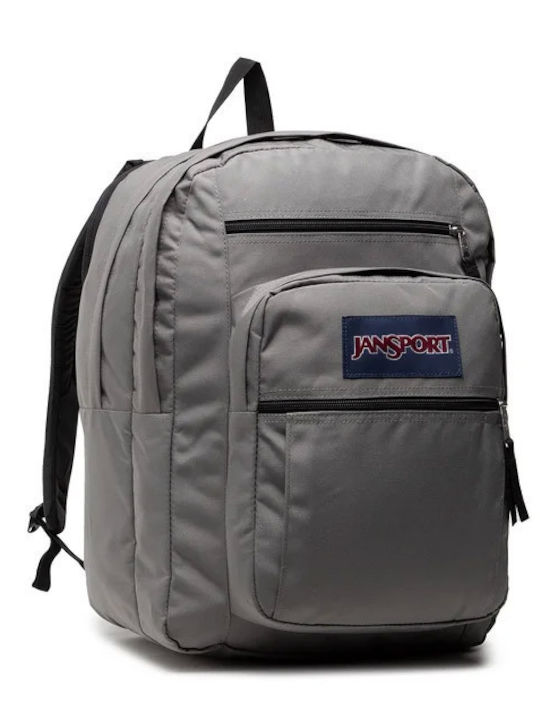 Jansport Big Student School Bag Backpack Elementary, Elementary in Gray color 34lt