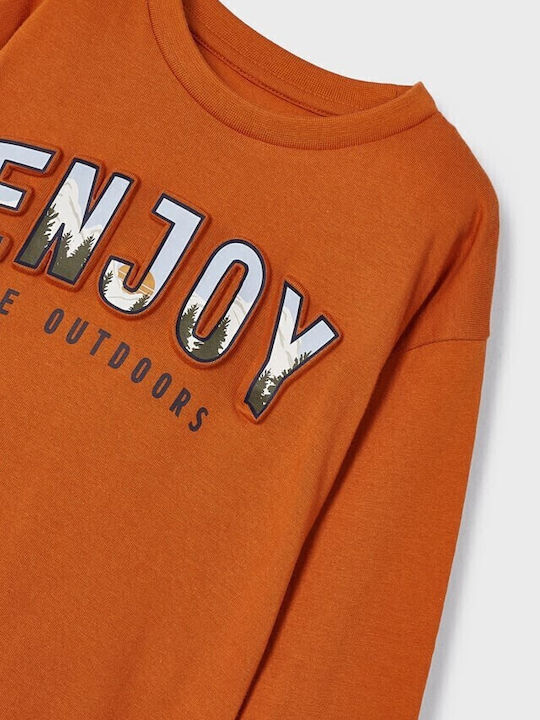 Kids' Shirt Long Sleeve Brown