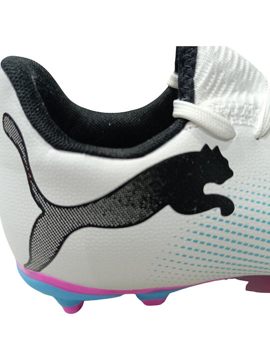 PUMA Future 7 Play Футболни Обувки с Бутони Бели