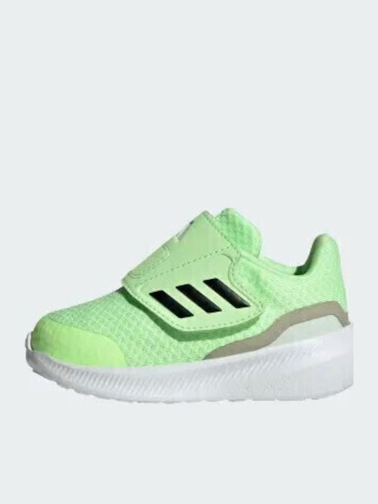 Runfalcon 3.0 AC I Kids Sports Shoes Running with Hoop & Loop Closure Green