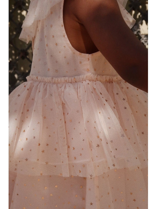 Rochie pentru Copii Din tul Blush