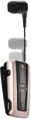 iXchange UA-31 In-ear Bluetooth Handsfree Ακουστικό Πέτου Χρυσό