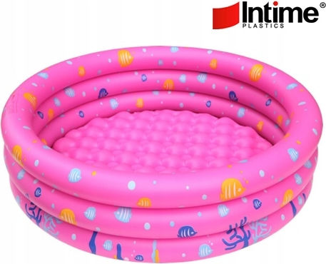 INTIME Παιδική Πισίνα PVC Φουσκωτή Pink
