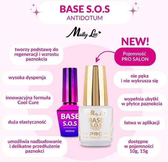 Molly Lac Grundierung für normale Nagellacke