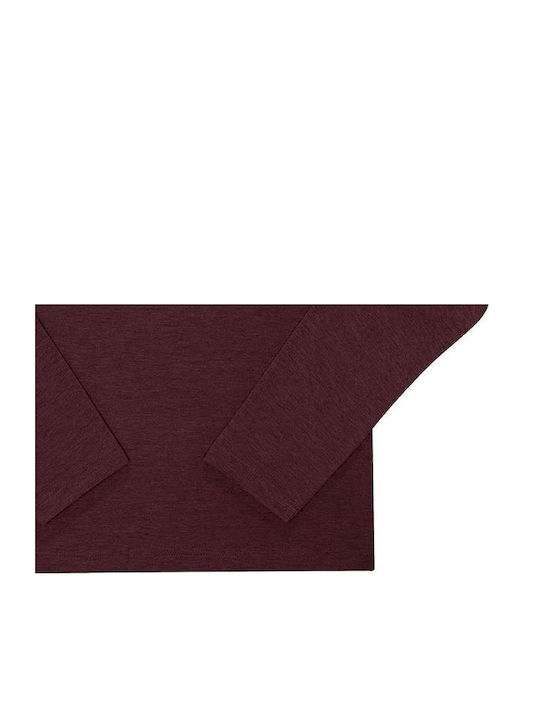 B&C Men's Long Sleeve Promotional Blouse Heather Burgundy