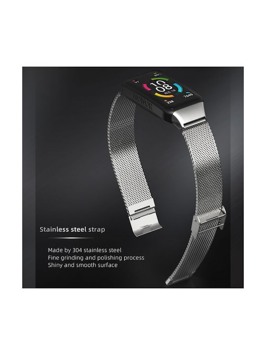 Mijobs Λουράκι Ανοξείδωτο Ατσάλι Χρυσό (Honor Band 6)