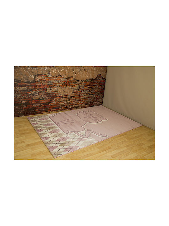 Ezzo Παιδικό Χαλί Ροζ 160x230cm