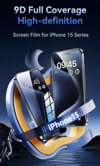 Usams 0.33mm Tempered Glass (iPhone 15 Pro Max)