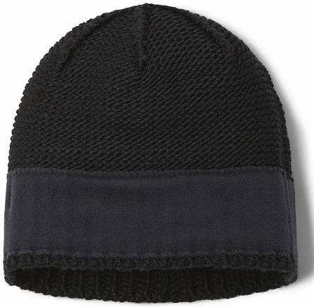 Beanie Unisex Σκούφος Πλεκτός σε Μαύρο χρώμα