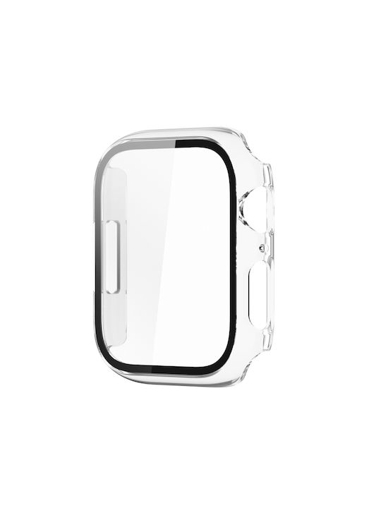 Πλαστική Θήκη σε Διάφανο χρώμα για Apple Watch Series 9 / 8 / 7
