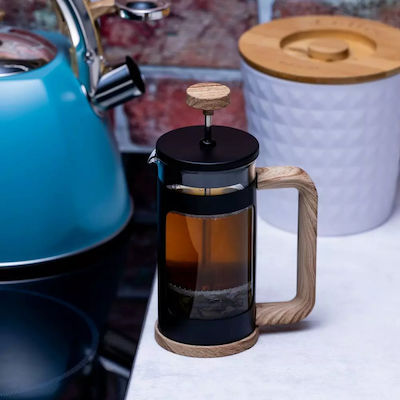 Klausberg Cafetieră French Press Oțel inoxidabil Maro 350ml