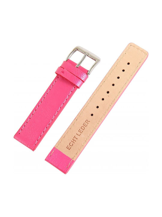 Just Watch Lederriemen Rosa 20mm