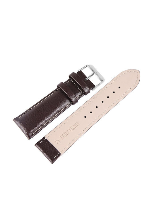 New Era Leather Strap Brown 22mm