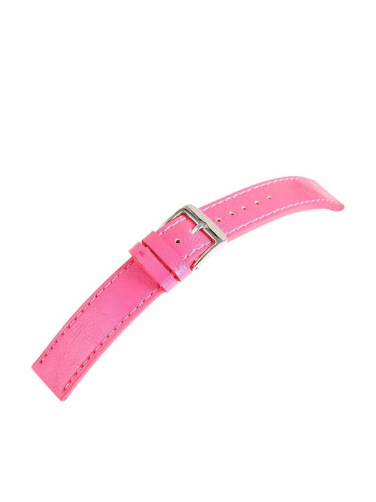 Just Watch Leather Strap Pink 20mm